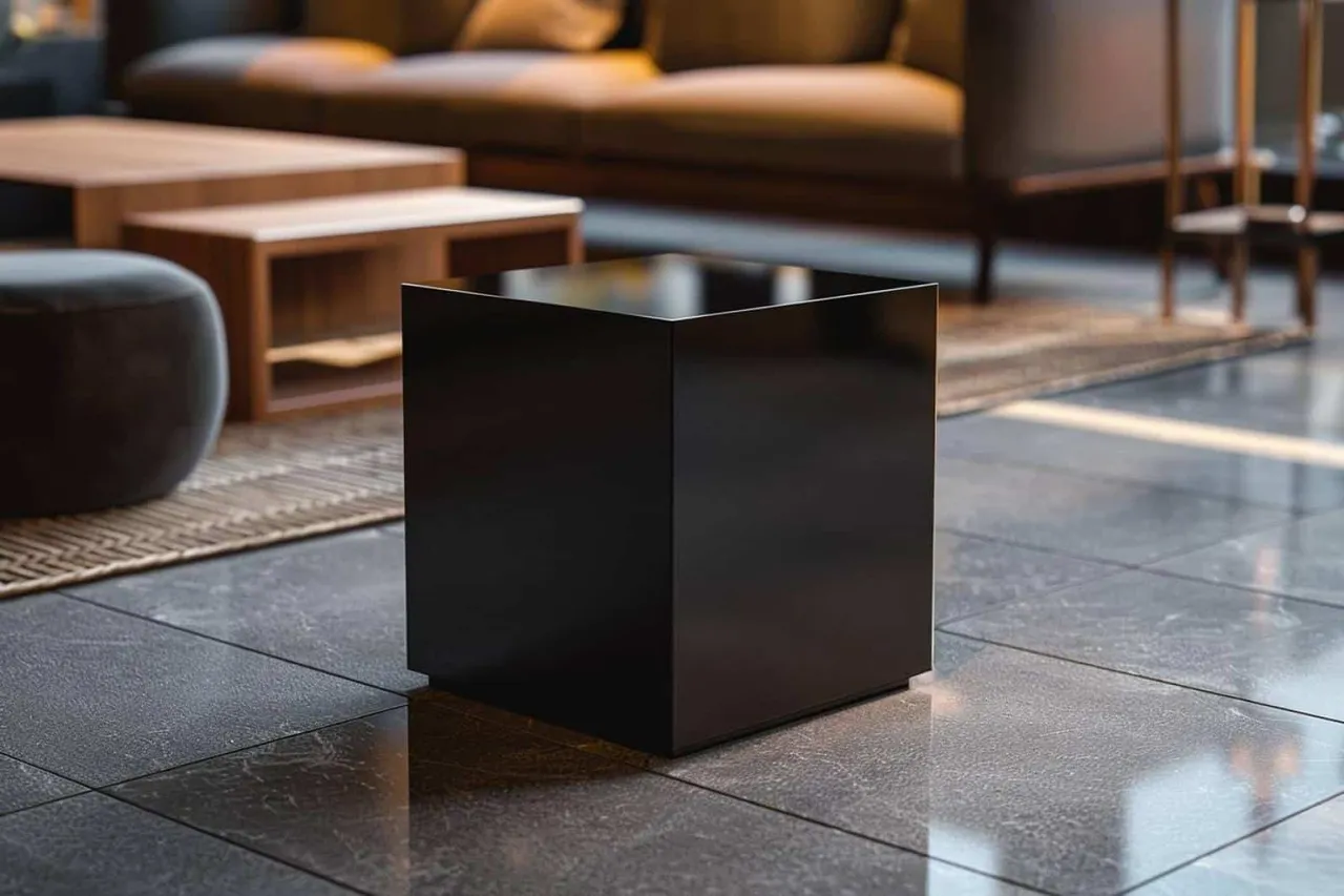 Pourquoi la couleur de la boîte est-elle noire ?
