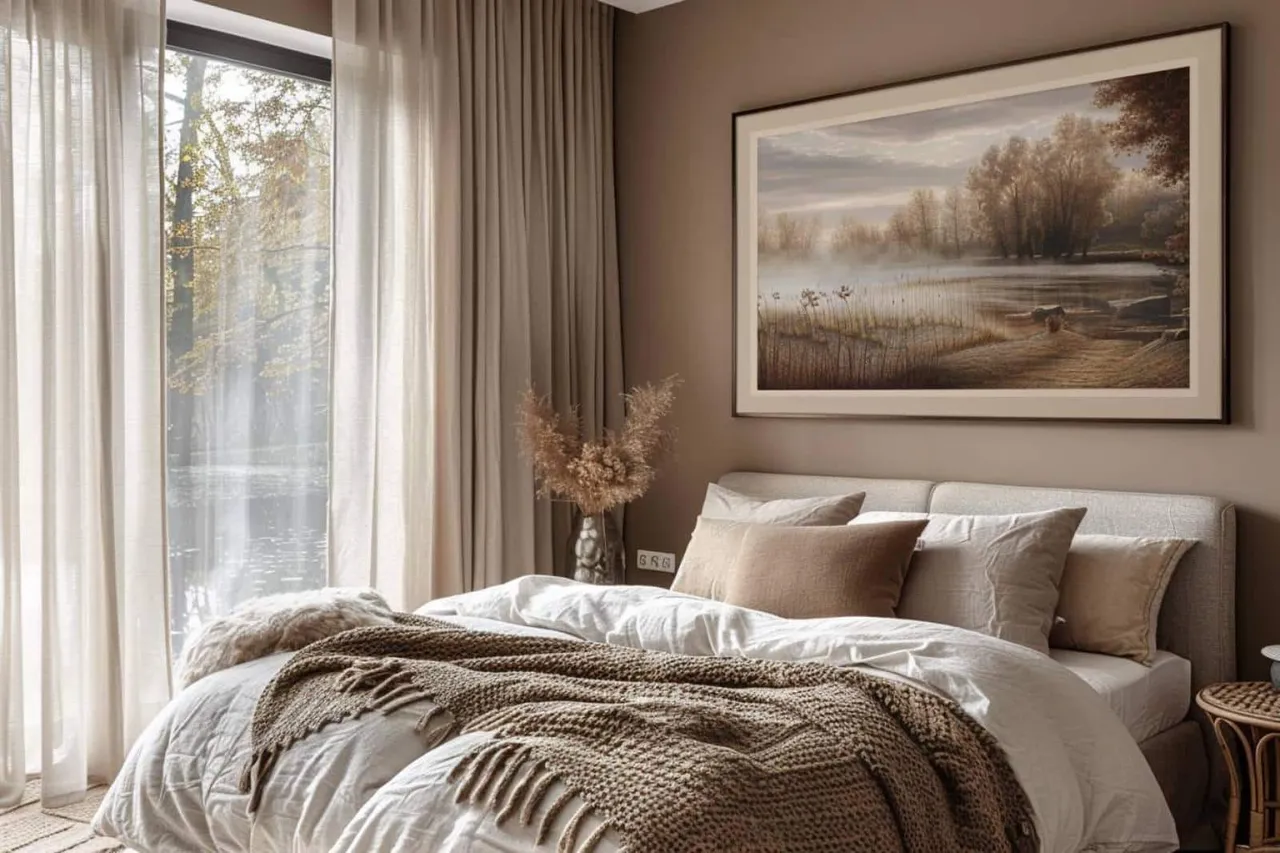 Quelles sont les meilleures idées de décoration pour une chambre couleur taupe ?
