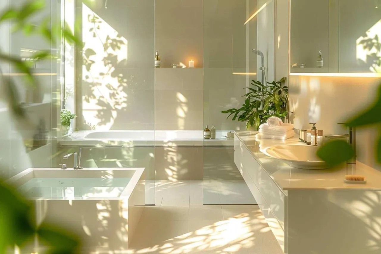 Comment aménager une salle de bain avec verrière ?