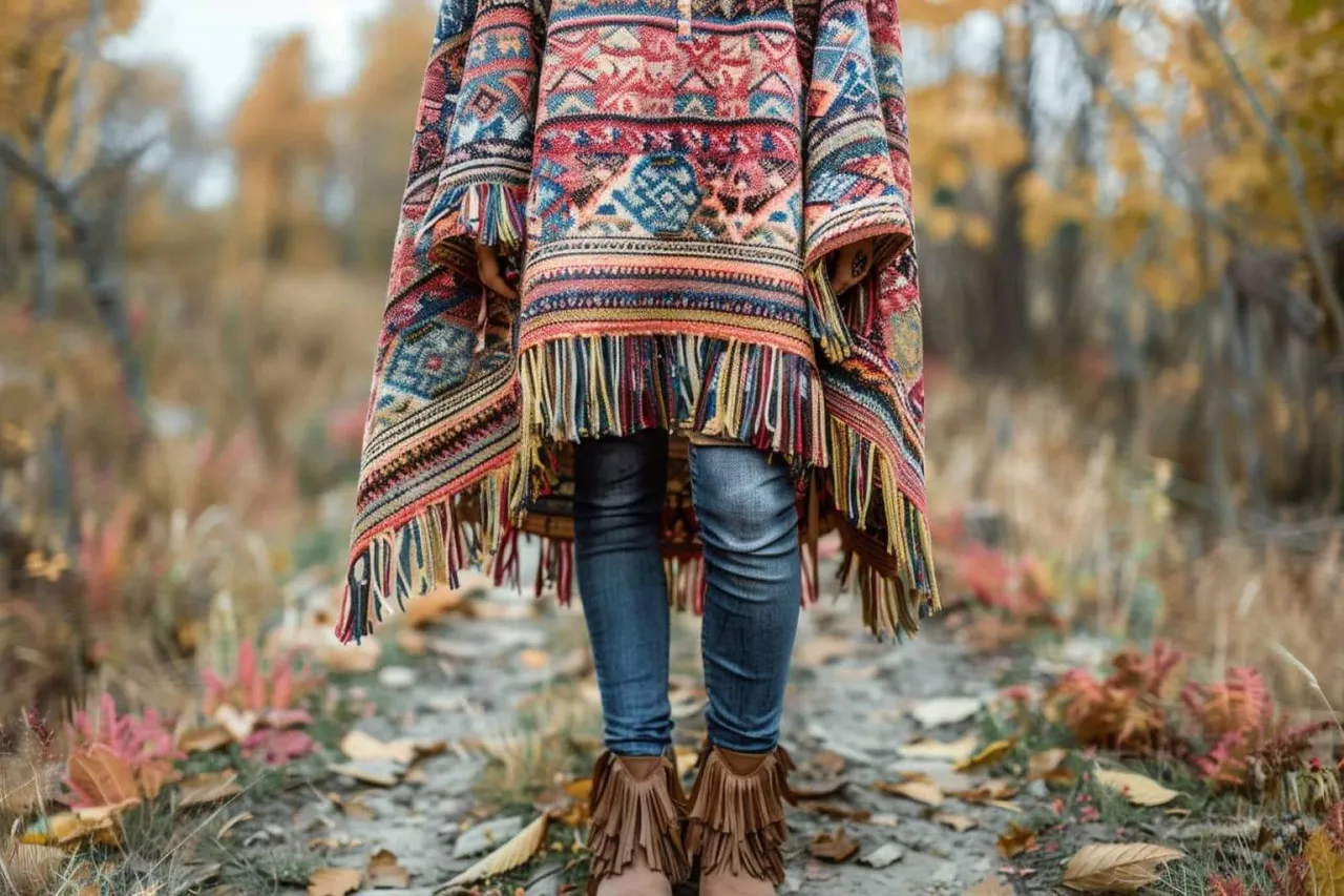 Comment bien porter un poncho ?